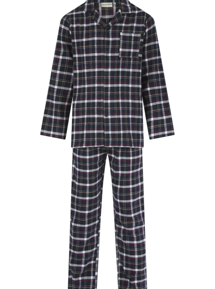 Brushed Check Print Woven Tailored Pyjama WR04806