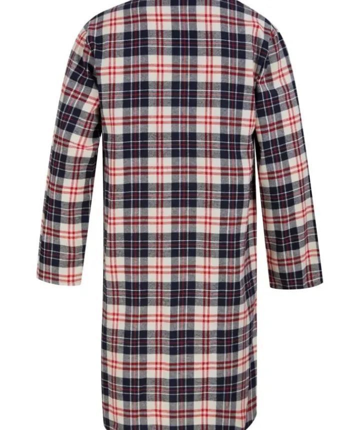 Brushed Checked 42" Woven Nightshirt WR88820