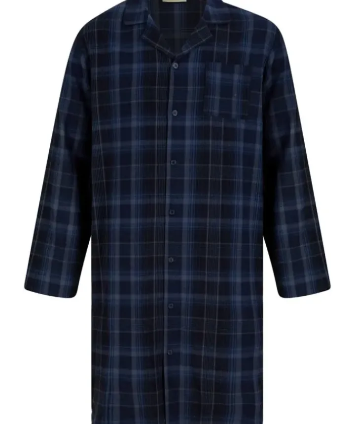 Brushed Checked 42" Woven Nightshirt WR88820