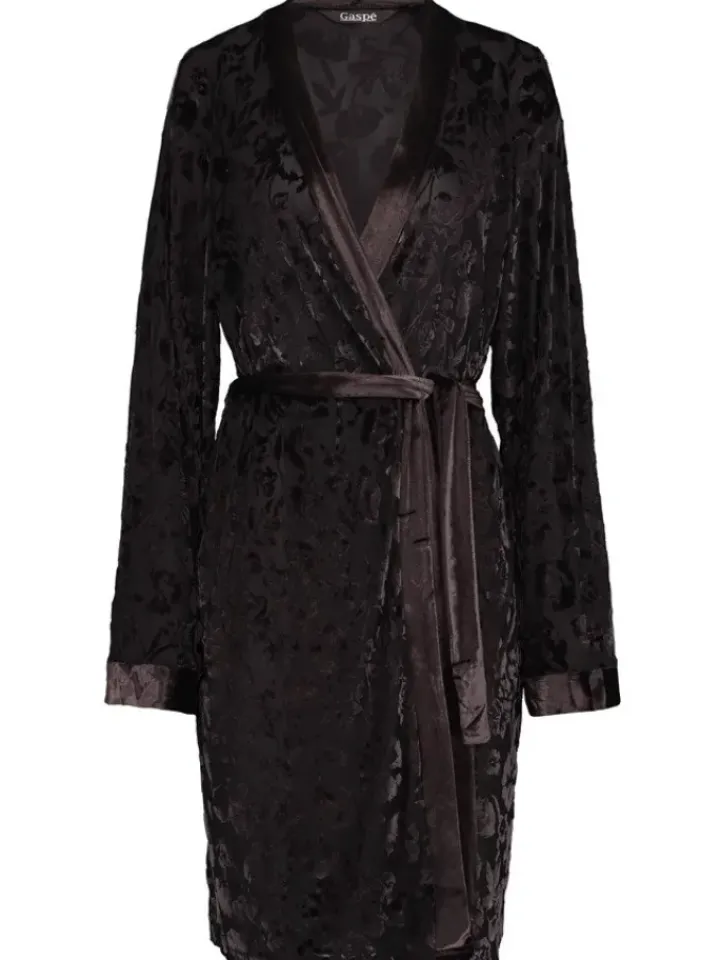 Burnout Floral Velvet 38" Wrap GL8713