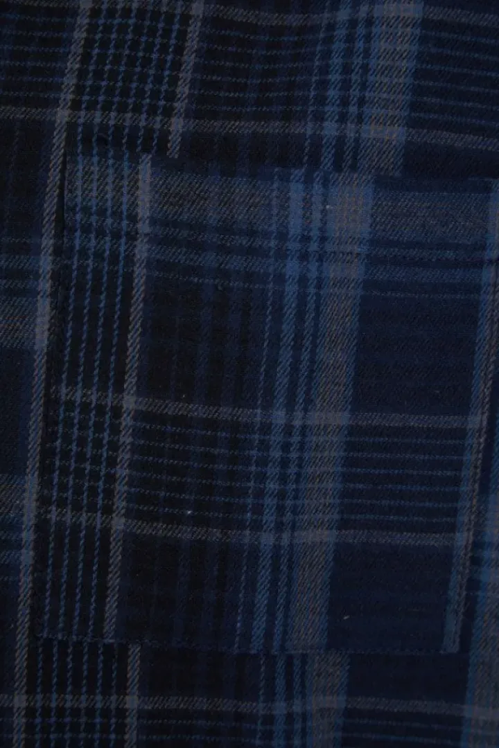 Checked Brushed Woven Tailored Pyjama Set WR88821