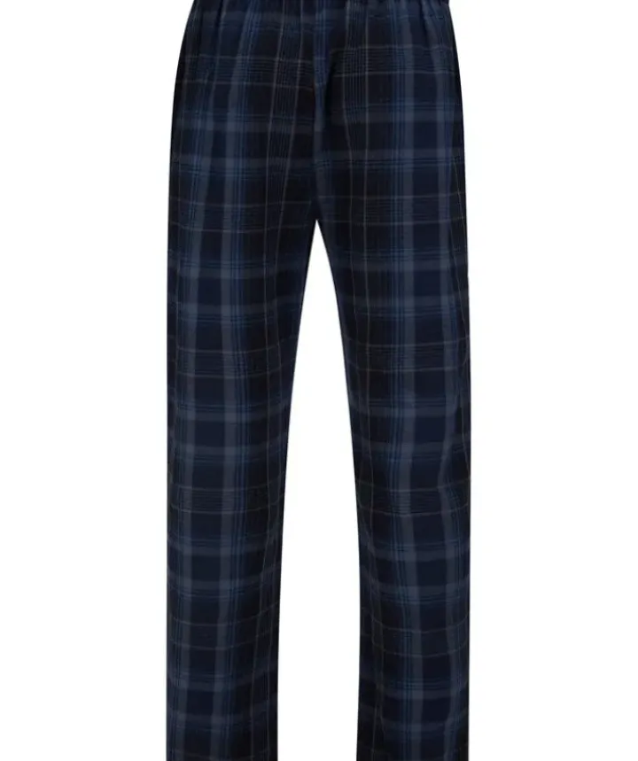 Checked Brushed Woven Tailored Pyjama Set WR88821