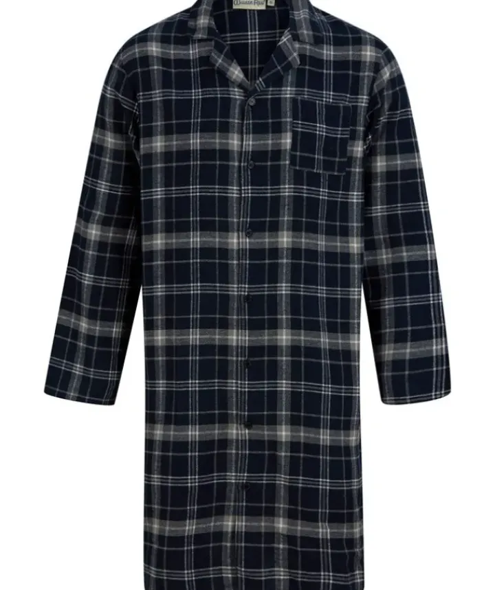 Checked Flannel 42" Woven Nightshirt WR88805