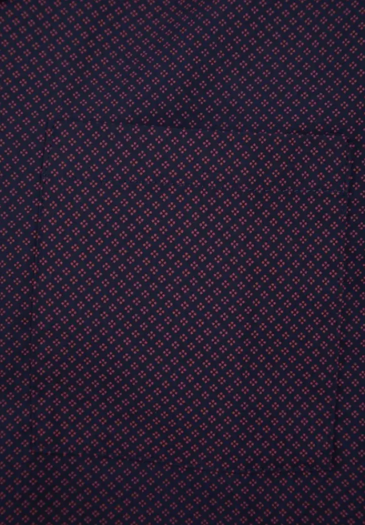 Diamond Geo Print Tailored Button Through Woven Pyjama WR88833