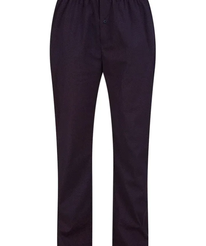 Diamond Geo Print Tailored Button Through Woven Pyjama WR88833