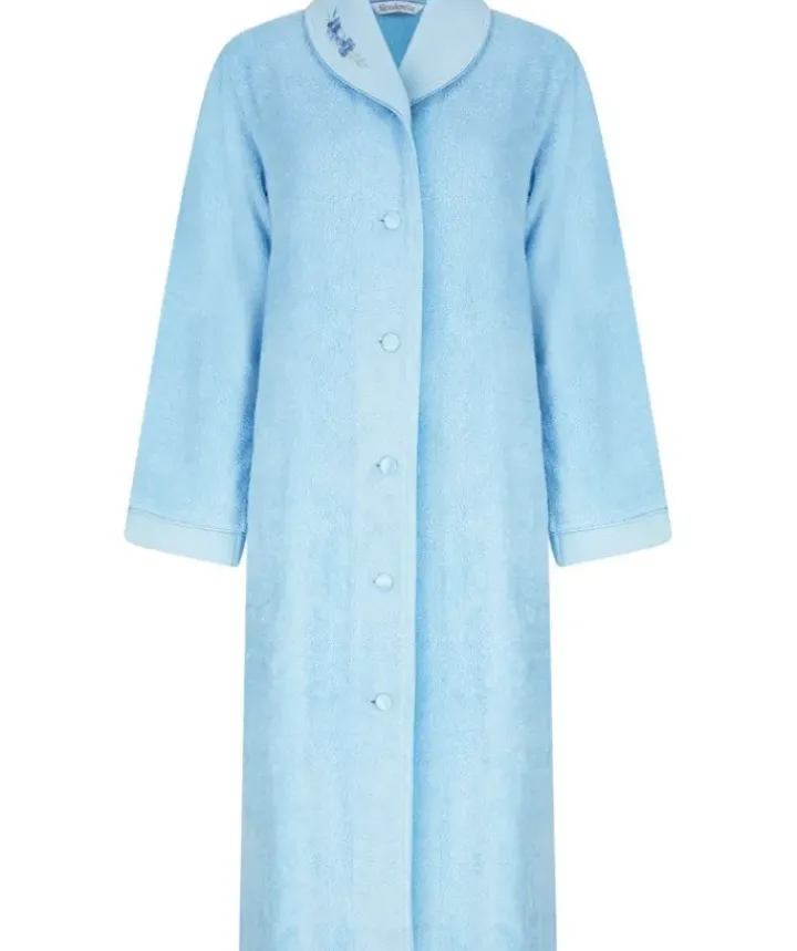 Embroidered 46" Button Through Housecoat HC66356