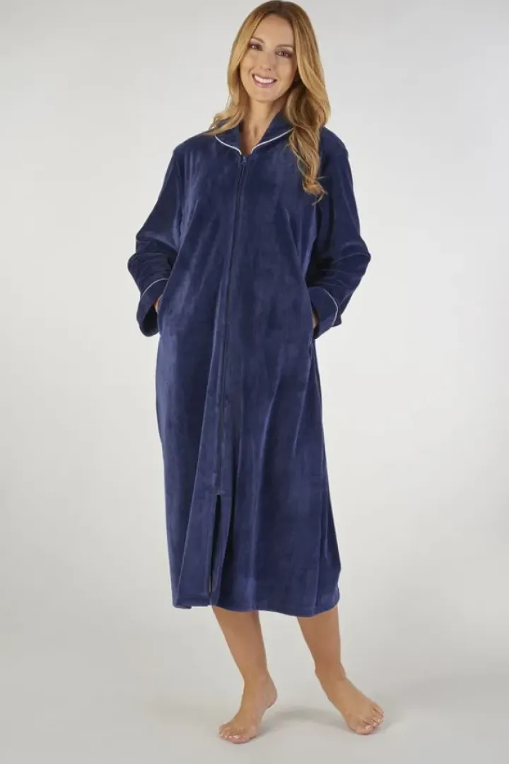 Luxury Velvet 46" Housecoat GL2791