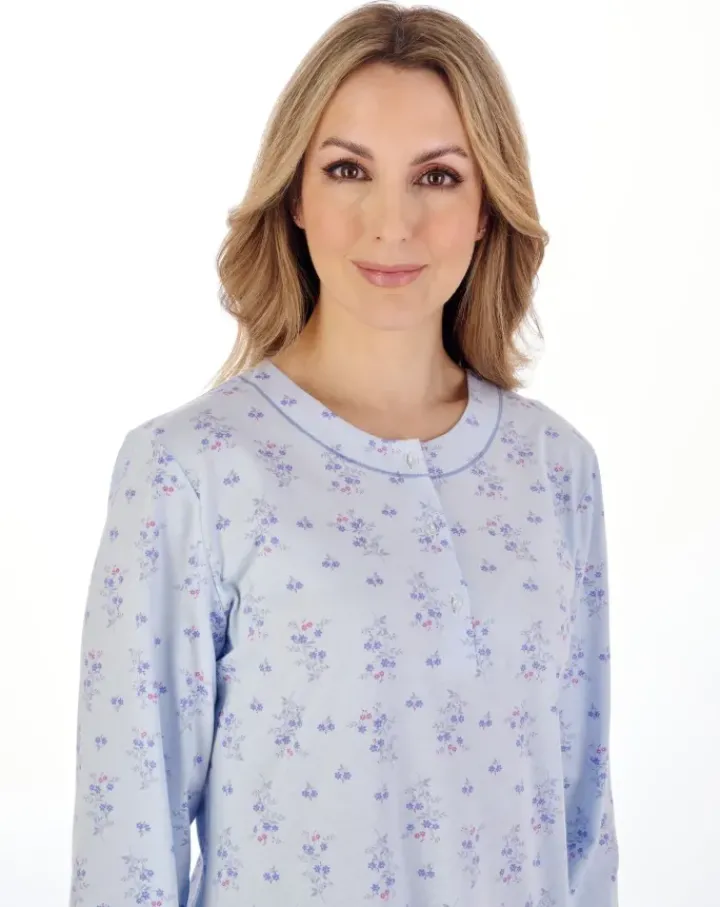 Trailing Floral 44" Jersey Nightdress ND04136